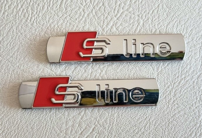 AUDI S-line metalna oznaka amblem 1kom (sve boje)