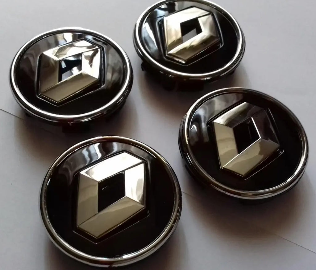 Renault čepovi 56mm CRNI (Set)