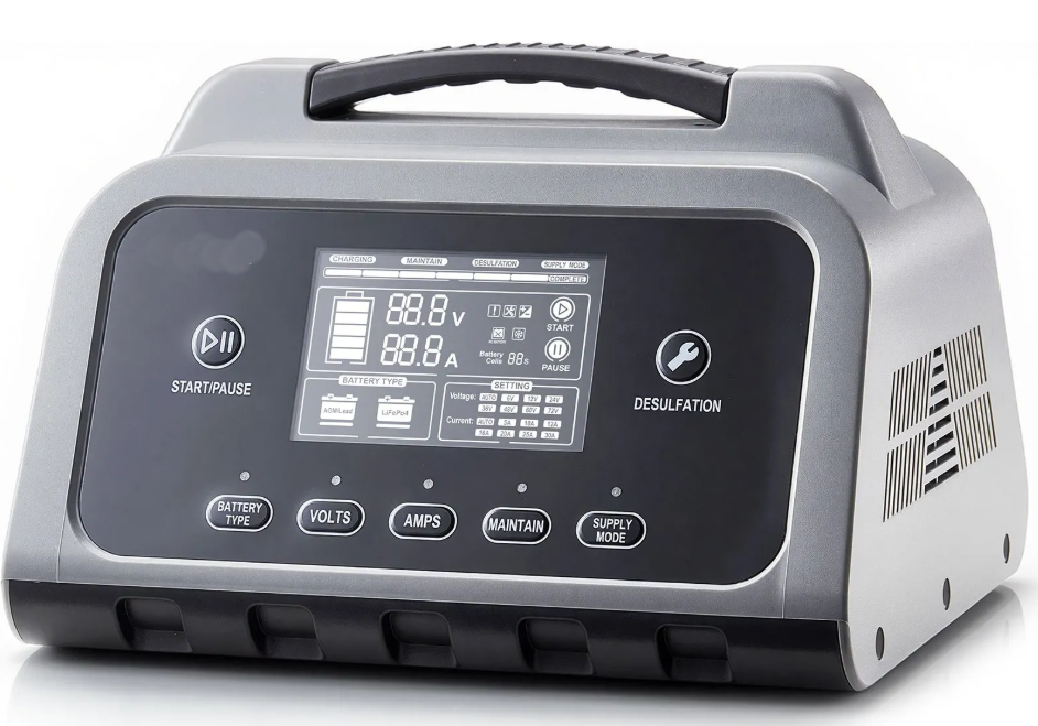 Pametni Auto Punjač Akumulatora 25A | 6V-12V-24V | LiFePO4 & AGM