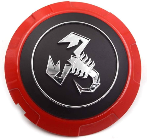 Fiat Abarth čepovi za felge 133mm (set)