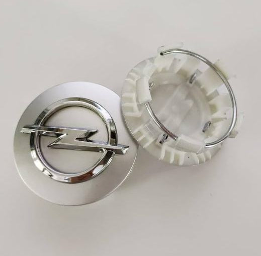 OPEL čepovi za felge - 54mm SREBRENI ili CRNI (4 kom)