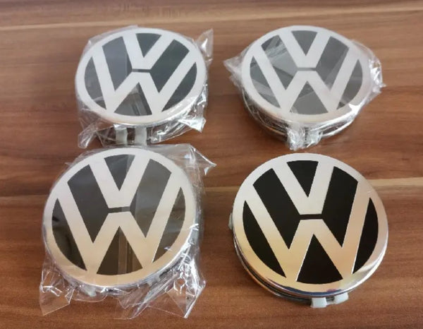 VW čepovi za felge SREBRENI - 75mm (SET 4kom)